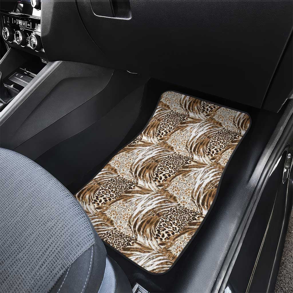 African Wild Animal Skins Car Mats Leopard Pattern - African Pride