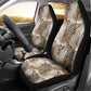 African Wild Animal Skins Car Seat Cover Leopard Pattern - African Pride