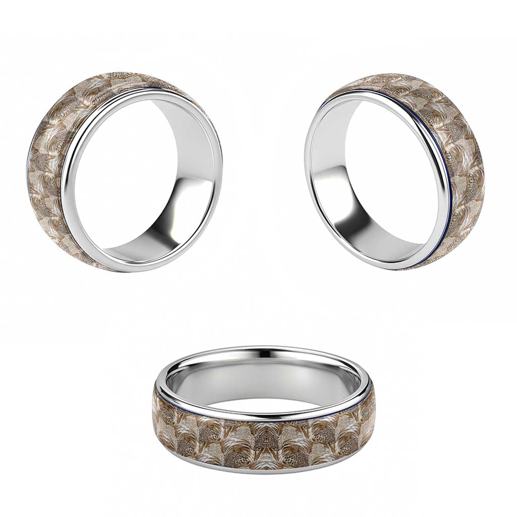 African Wild Animal Skins Classic Ring Leopard Pattern - African Pride