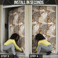 African Wild Animal Skins Door Cover Leopard Pattern