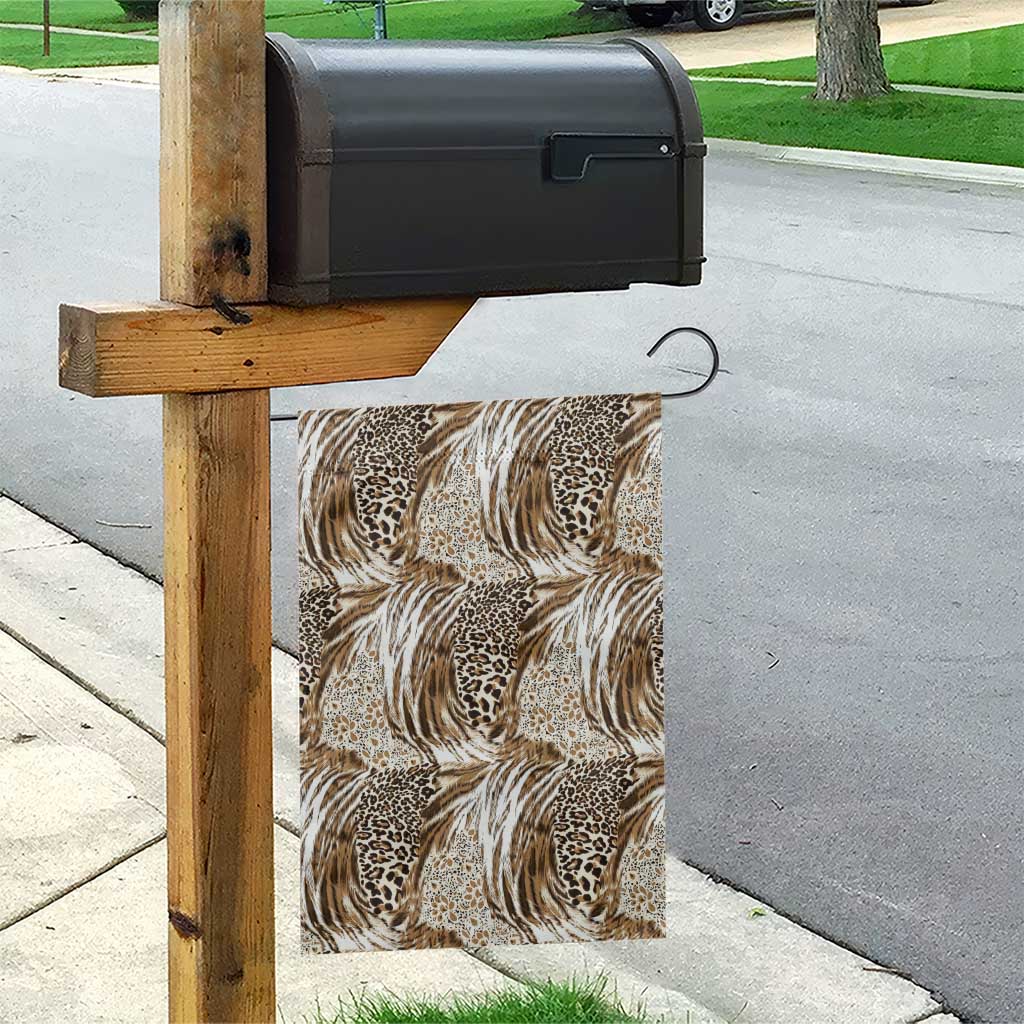 African Wild Animal Skins Garden Flag Leopard Pattern - African Pride
