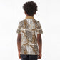 African Wild Animal Skins Kid Polo Shirt Leopard Pattern - African Pride
