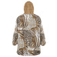 African Wild Animal Skins Kid Wearable Blanket Hoodie Leopard Pattern - African Pride
