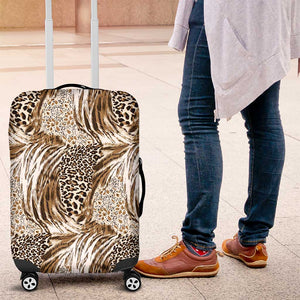 African Wild Animal Skins Luggage Cover Leopard Pattern - African Pride