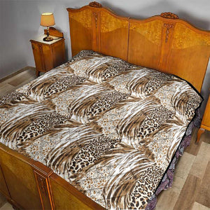 African Wild Animal Skins Quilt Leopard Pattern - African Pride