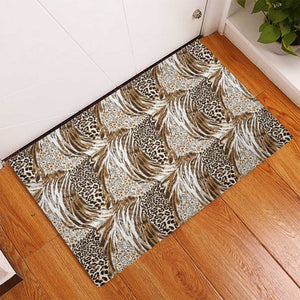 African Wild Animal Skins Rubber Doormat Leopard Pattern - African Pride