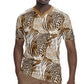 African Wild Animal Skins Rugby Jersey Leopard Pattern - African Pride