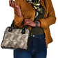 African Wild Animal Skins Shoulder Handbag Leopard Pattern - African Pride