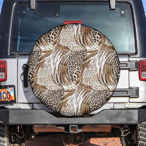 African Wild Animal Skins Spare Tire Cover Leopard Pattern - African Pride