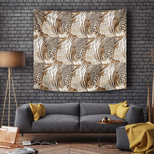 African Wild Animal Skins Tapestry Leopard Pattern - African Pride