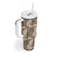 African Wild Animal Skins Tumbler With Handle Leopard Pattern - African Pride