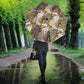 African Wild Animal Skins Umbrella Leopard Pattern
