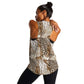 African Wild Animal Skins Women Racerback Tank Leopard Pattern - African Pride