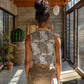 African Wild Animal Skins Women Sleeveless Polo Shirt Leopard Pattern - African Pride