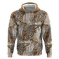 African Wild Animal Skins Zip Hoodie Leopard Pattern - African Pride