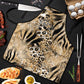 African Wild Animal Skins Apron Zebra Tiger Leopard Mix Skin