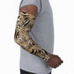 African Wild Animal Skins Arm Sleeves Zebra Tiger Leopard Mix Skin