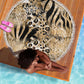 African Wild Animal Skins Beach Blanket Zebra Tiger Leopard Mix Skin - African Pride