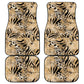 African Wild Animal Skins Car Mats Zebra Tiger Leopard Mix Skin - African Pride