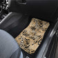 African Wild Animal Skins Car Mats Zebra Tiger Leopard Mix Skin - African Pride