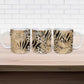 African Wild Animal Skins Ceramic Mug Zebra Tiger Leopard Mix Skin