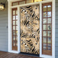 African Wild Animal Skins Door Cover Zebra Tiger Leopard Mix Skin