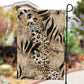 African Wild Animal Skins Garden Flag Zebra Tiger Leopard Mix Skin - African Pride