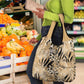 African Wild Animal Skins Grocery Bag Zebra Tiger Leopard Mix Skin - African Pride