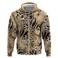 African Wild Animal Skins Hoodie Zebra Tiger Leopard Mix Skin - African Pride