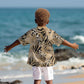 African Wild Animal Skins Kid Hawaiian Shirt Zebra Tiger Leopard Mix Skin - African Pride