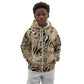 African Wild Animal Skins Kid Hoodie Zebra Tiger Leopard Mix Skin - African Pride