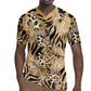 African Wild Animal Skins Rugby Jersey Zebra Tiger Leopard Mix Skin - African Pride