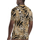 African Wild Animal Skins Rugby Jersey Zebra Tiger Leopard Mix Skin - African Pride