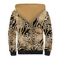 African Wild Animal Skins Sherpa Hoodie Zebra Tiger Leopard Mix Skin - African Pride