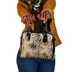 African Wild Animal Skins Shoulder Handbag Zebra Tiger Leopard Mix Skin - African Pride