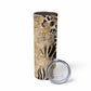 African Wild Animal Skins Skinny Tumbler Zebra Tiger Leopard Mix Skin - African Pride