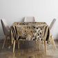 African Wild Animal Skins Tablecloth Zebra Tiger Leopard Mix Skin - African Pride