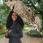 African Wild Animal Skins Umbrella Zebra Tiger Leopard Mix Skin