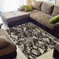 African Wild Animal Skins Area Rug Snake and Crocodile Mix Skin - African Pride