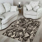 African Wild Animal Skins Area Rug Snake and Crocodile Mix Skin - African Pride