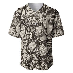 African Wild Animal Skins Baseball Jersey Snake and Crocodile Mix Skin - African Pride