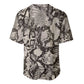 African Wild Animal Skins Baseball Jersey Snake and Crocodile Mix Skin - African Pride