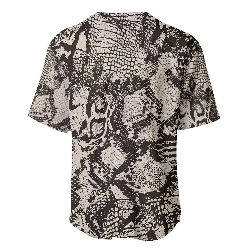 African Wild Animal Skins Baseball Jersey Snake and Crocodile Mix Skin - African Pride