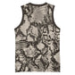 African Wild Animal Skins Basketball Jersey Snake and Crocodile Mix Skin - African Pride