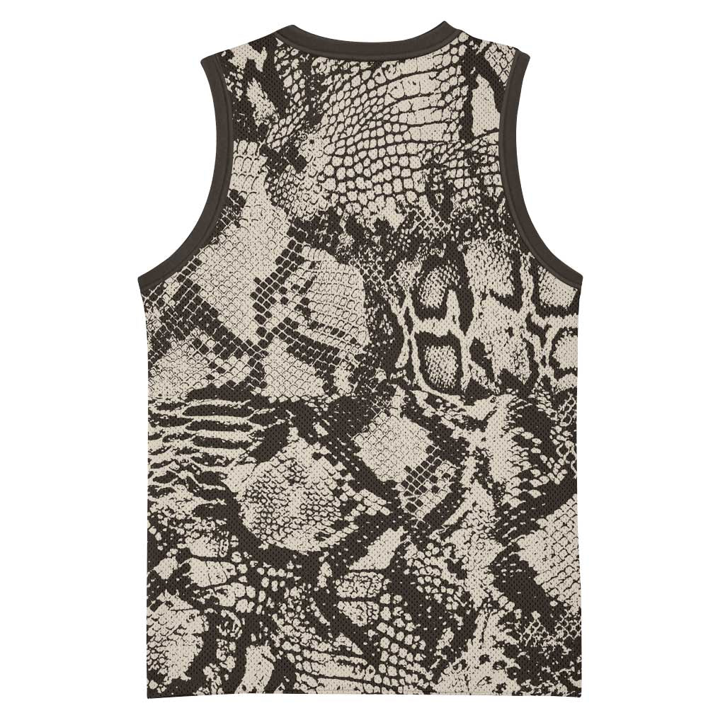 African Wild Animal Skins Basketball Jersey Snake and Crocodile Mix Skin - African Pride