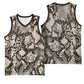 African Wild Animal Skins Basketball Jersey Snake and Crocodile Mix Skin - African Pride