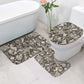 African Wild Animal Skins Bathroom Set Snake and Crocodile Mix Skin