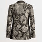 African Wild Animal Skins Blazer Snake and Crocodile Mix Skin