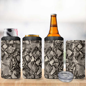 African Wild Animal Skins 4 in 1 Can Cooler Tumbler Snake and Crocodile Mix Skin - African Pride