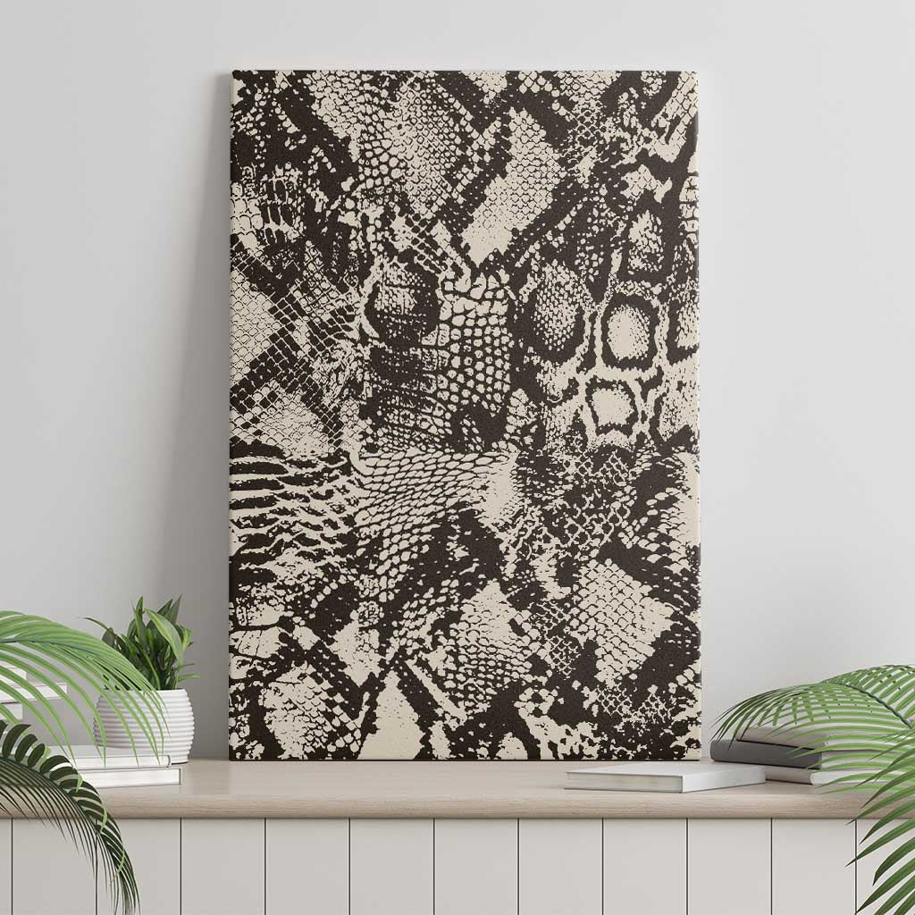 African Wild Animal Skins Canvas Wall Art Snake and Crocodile Mix Skin - African Pride